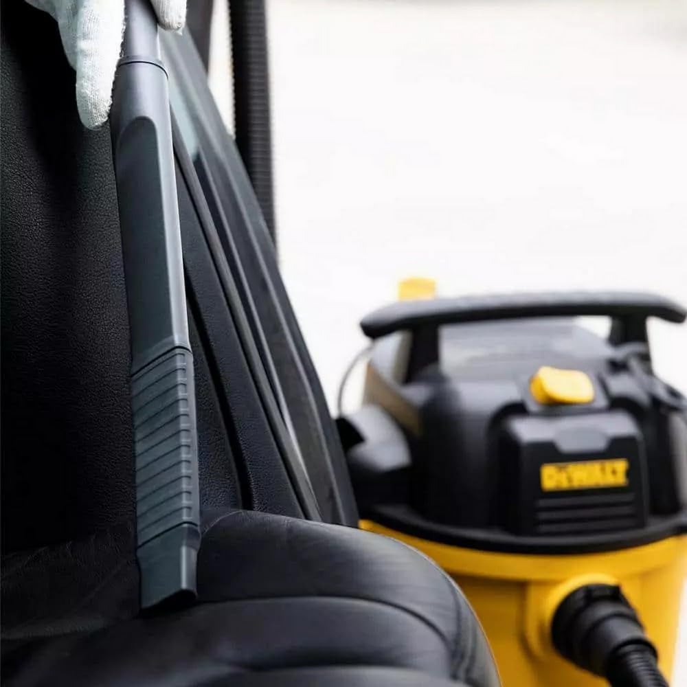 Dewalt DXVA13-0801 - Set di accessori per la pulizia dell'auto, colore: Nero