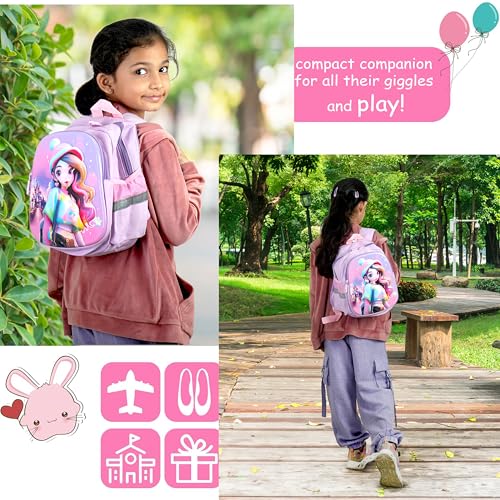 Image of Storite School Bag for Kids 9L (2-5 Years) | Stylish Durable Water-Resistant Kids Bag | Lightweight Shoulder Backpack | Birthday & Diwali Gift