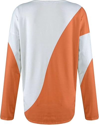 Miniatura 2 de Workout Tops for Women Printing Long Sleeve Pullover Tops V Neck Half Zipper Sweatshirts Hide Belly T Shirt