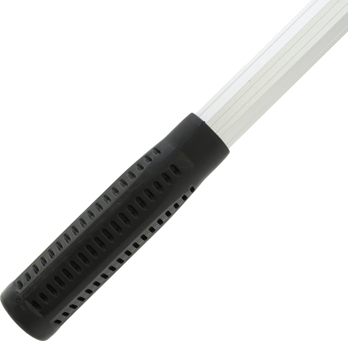 Kescher Pool Teichnetz - Robust - Teleskopstange 1,80 m - Netzgröße 30x30 cm - Schwarz