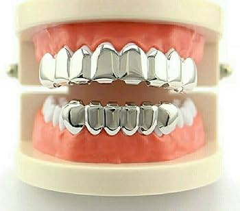 Amazon.co.jp: シルバーグリルズ 上下セット GRILLZ 亜羅亜羅系