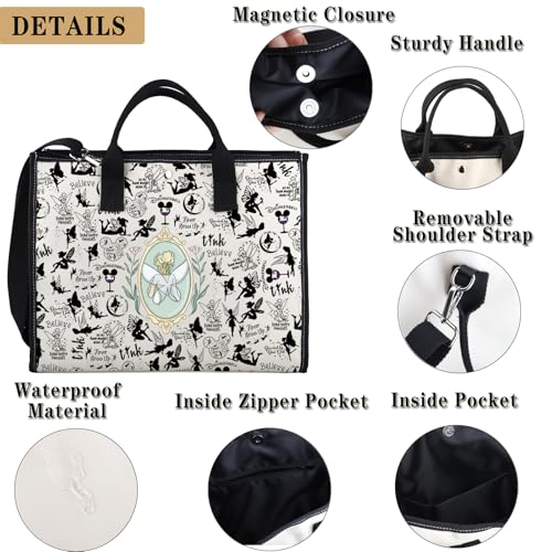 Bolso Tote Princesa de Dibujos Animados miniatura 5