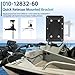 010-12832-61 Quick Release Bracket Plate System for Garmin Force Kraken Trolling Motor - Replace 010-12832-60, 0100209801 Trolling Motor Mounting Bracket, Black