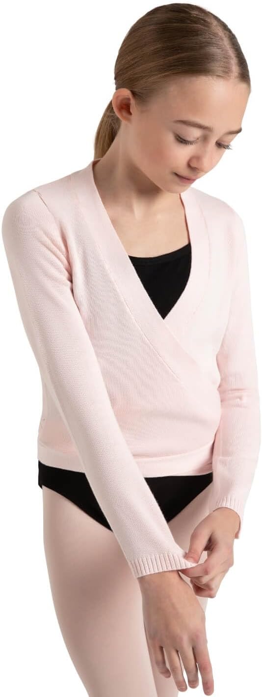 Girls' Wrap Sweater