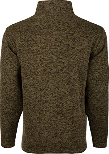 Drake Waterfowl McAlister Quarter Zip Sweater Fleece Pullover (US, Alpha, XX-Large, Regular, Regular, Brown)2