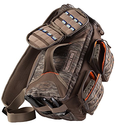 Moultrie Camera Field Bag | Holds Up to 6 Cameras | 24 SD Card Case | 3 External Pockets, 18.3 x 8.8 x 9 inches, Camouflage (MCA-13190)