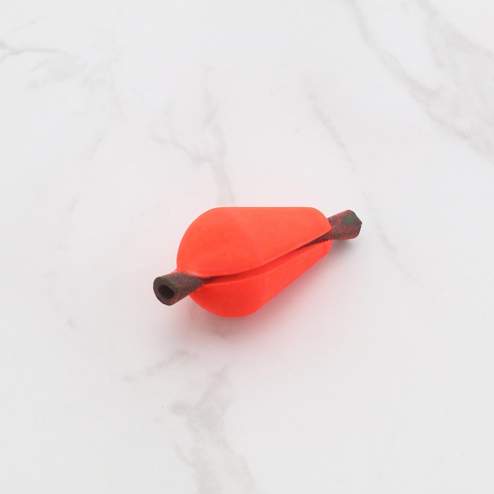 Create idea 20 Piezas Flotador de Espuma para Pesca con Mosca Indicador de Huelga Indicador de Gota de Agua Accesorio Fluorescente Amarillo Y Naranja Y Rojo