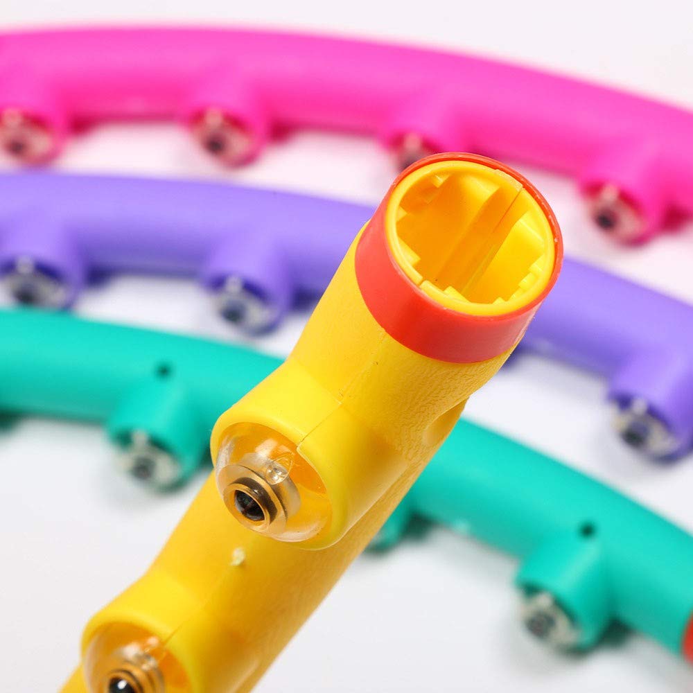 Aimant De Massage Hula Hoop,Cerceau en Plastique Multifonctionnel,pour Que La Taille Fine des Femmes Perde du Poids Et des Hanches,Convient à Toutes Sortes De Personnes