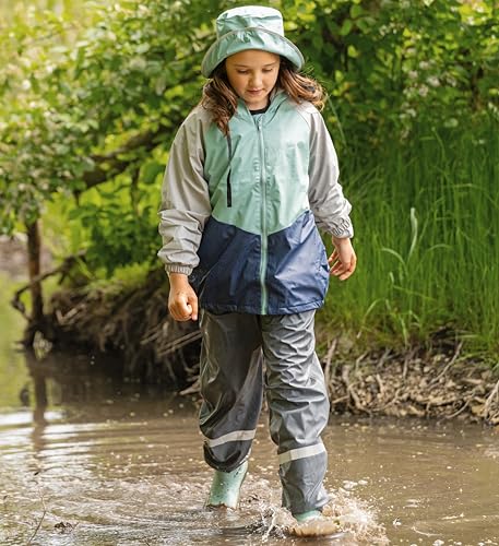 Playshoes Zweiteiliger Regenanzug Fleece-Futter, Gefütterter Matschanzug – Ansicht 5