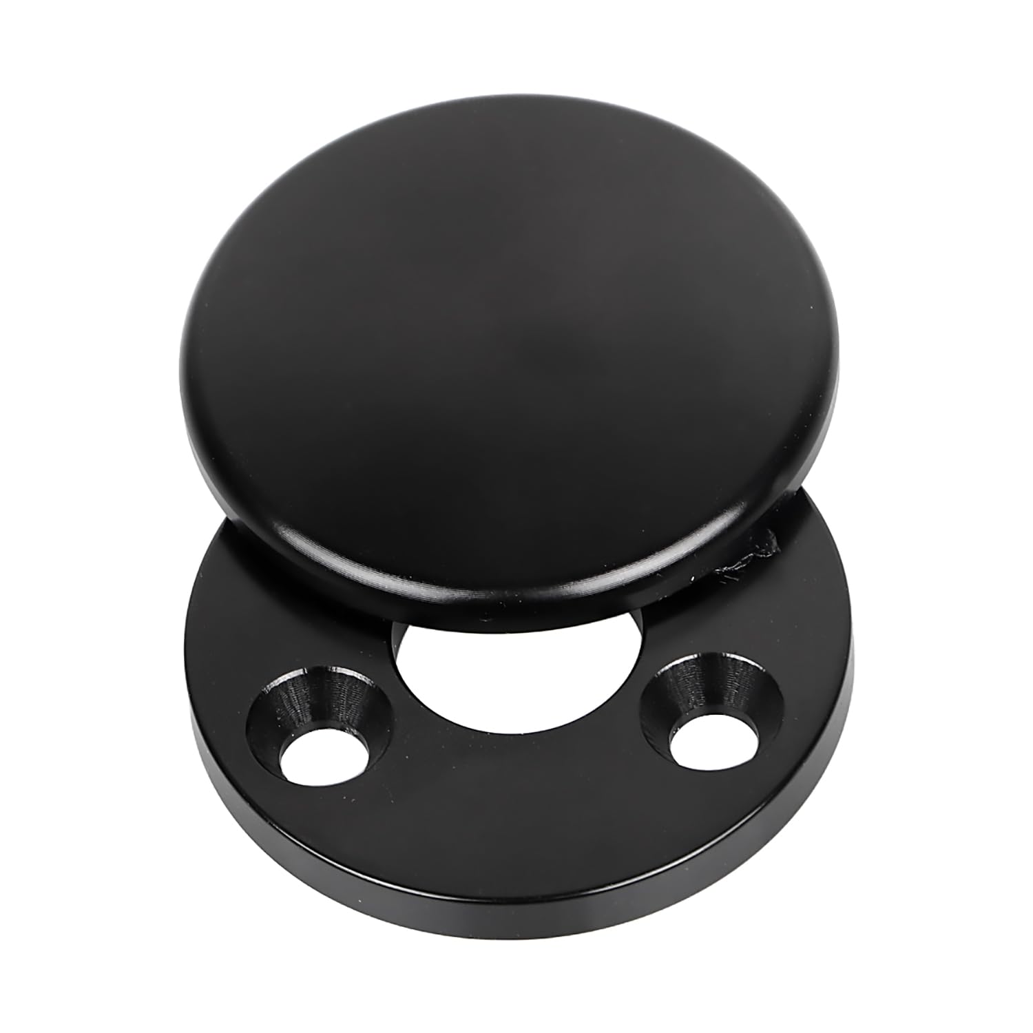 YDLMT Black Motorcycle Fork Lock Cover Kits Fit for Harley Road King Classic Police FLHP FLHRC FLHR CVO EFI FLHRCI 1994-2013