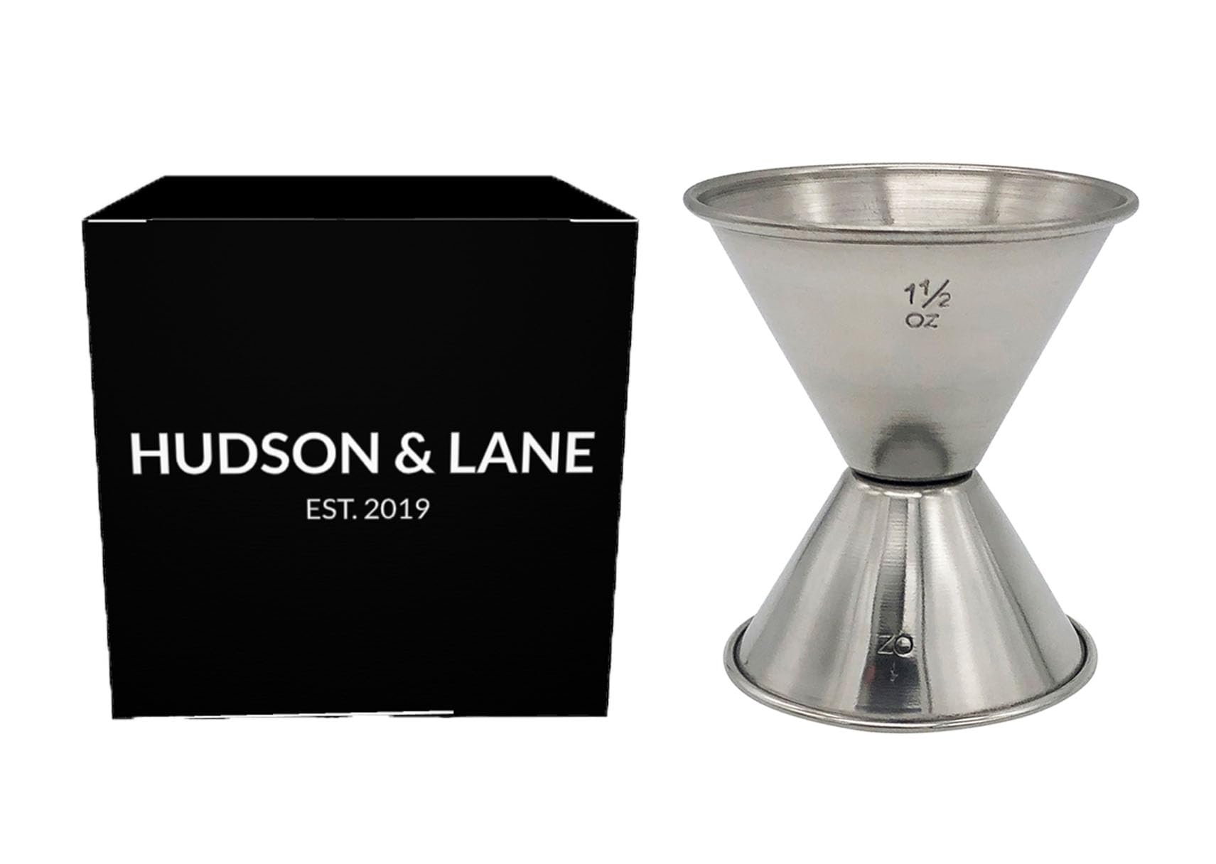 Amazon.com: Hudson & Lane Stainless Steel Cocktail Barware Double