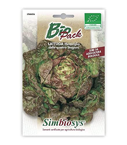 SEMENTI BIOLOGICHE PER ORTAGGI IN BUSTINA AD USO AMATORIALE (LATTUGA 4 STAGIONI)