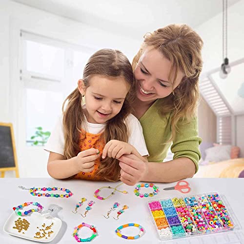 O kit de pingentes de argila de polímero de frutas com 2320 peças inclui 320 pingentes de argila de