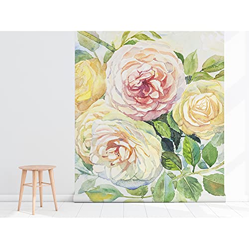 Papier peint floral Magic-Stick 416x254 cm pour salon - 5