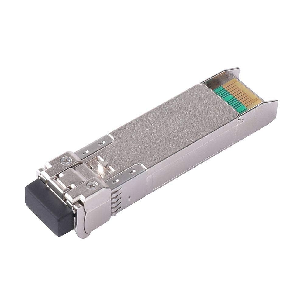 QSFPTEK (10Pack) 1000Base-SX Gigabit SFP Transceiver, 850nm 550m DDM 1G SFP Modul, LC Port Multimode Mini-GBIC SFP für Cisco GLC-SX-MMD/GLC-SX-MM, Ubiquiti UF-MM-1G, Mikrotik, offene Schalter