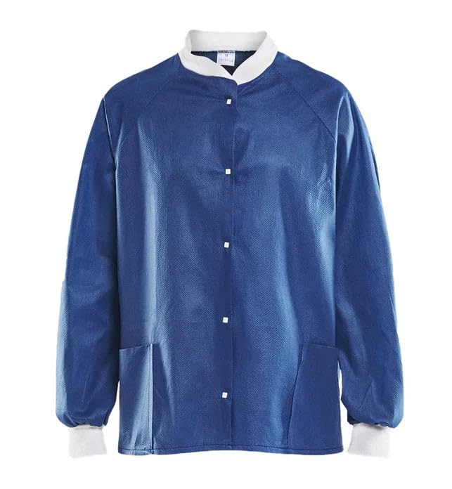 Foliodress - Veste jetable en Tissu Non tissé Chaud en polypropylène Taille L - 10 pièces
