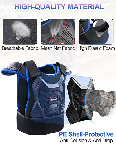 StarknightMT 5-12 Kids Dirt Bike Gear Youth Motocross Chest Protector Suit - Image 3