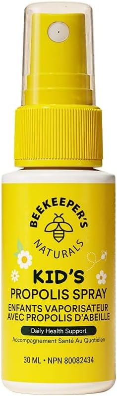 Beekeeper's Kids Propolis Throat Spray, Immune Support & Throat Relief,30ml