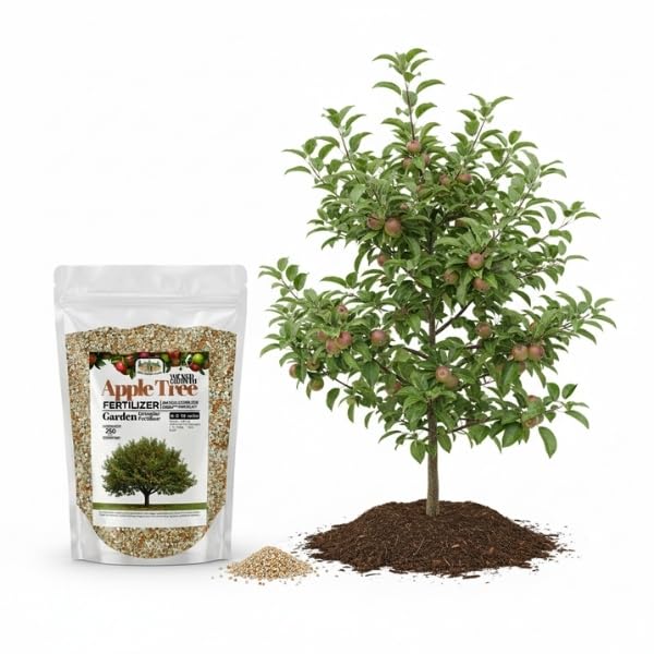 Old Cobblers Farm™ Wicked Growth Apple Tree Fertilizer - Boost Fruit Yield & Tree Health, Enhanced with Nutrients for Lush Growth – for All Apple Varieties (5 lbs | 10 lbs | 15 lbs | 20 lbs) (10 lb)