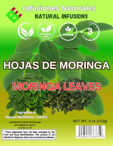 Moringa Leaves Tea (Té de Hojas de Moringa) - 4 oz - NON-GMO | 100% Natural | Vegan - Image 4