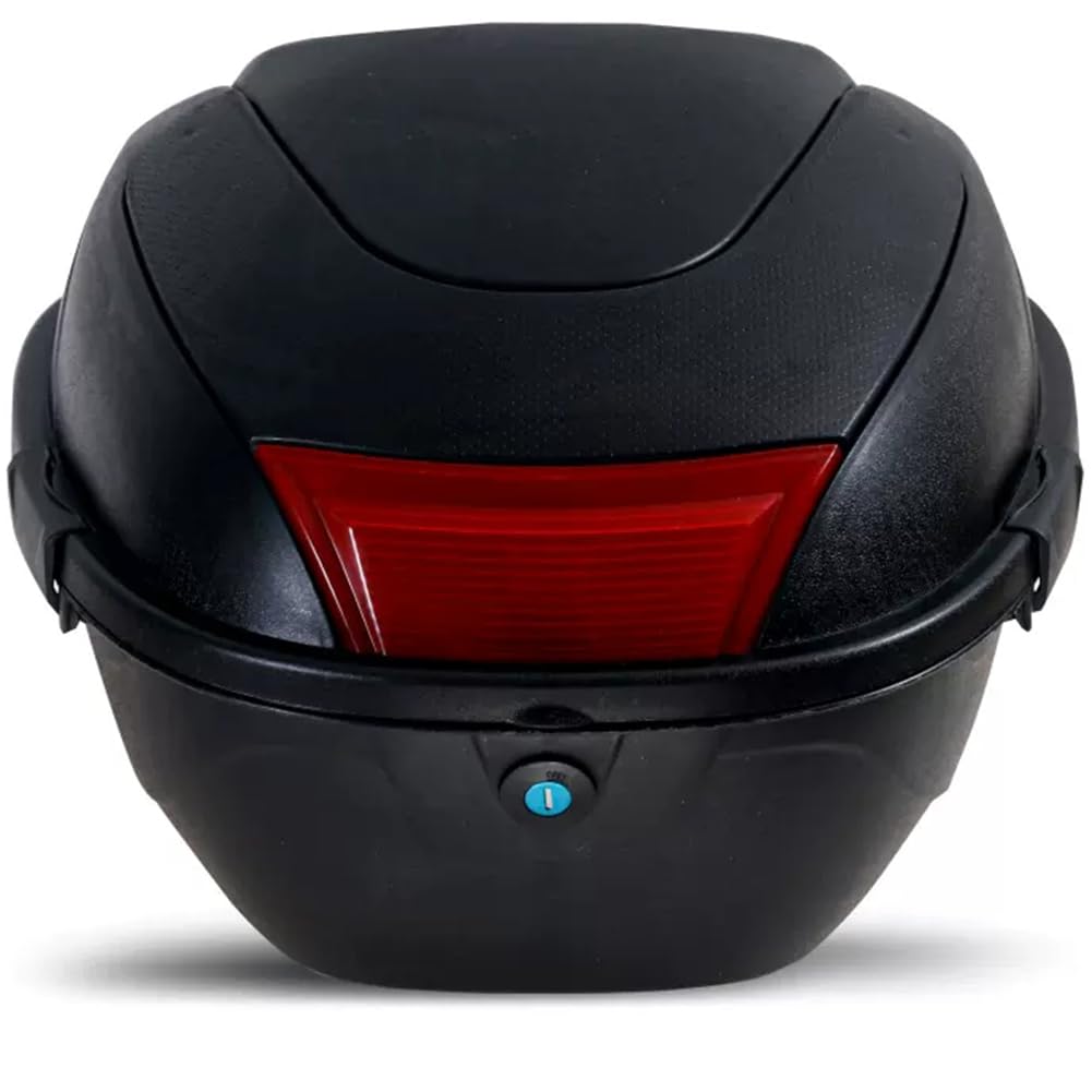 Wodoodporny bagażnik bagażnika, zamykany na zamek, z uniwersalnymi akcesoriami do kufrów górnych kask(Black)