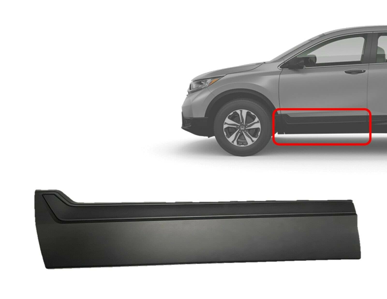 リフティングC Door Lower Molding/Door Garnish Fit for 17-21 Honda CR-V Front