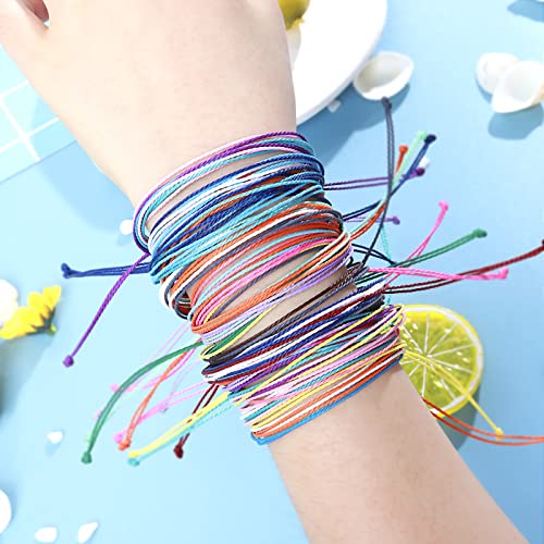 choice of all String Bracelets for WomenMen Summer Wave Bracelet Set for Teen Girls Waterproof Surfer Ankle Bracelet for Men Boys Friends - Image 4