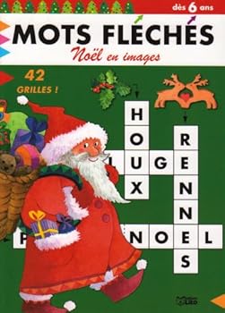 Paperback Mots fléchés : Noël en images Book