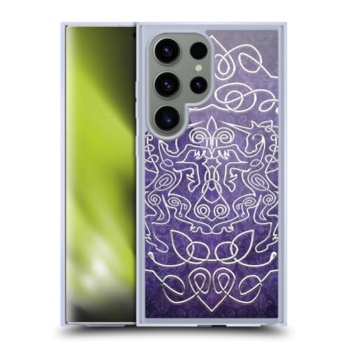 Coque Samsung S24 Ultra licorne celtique au quotidien avec fixation MagSafe