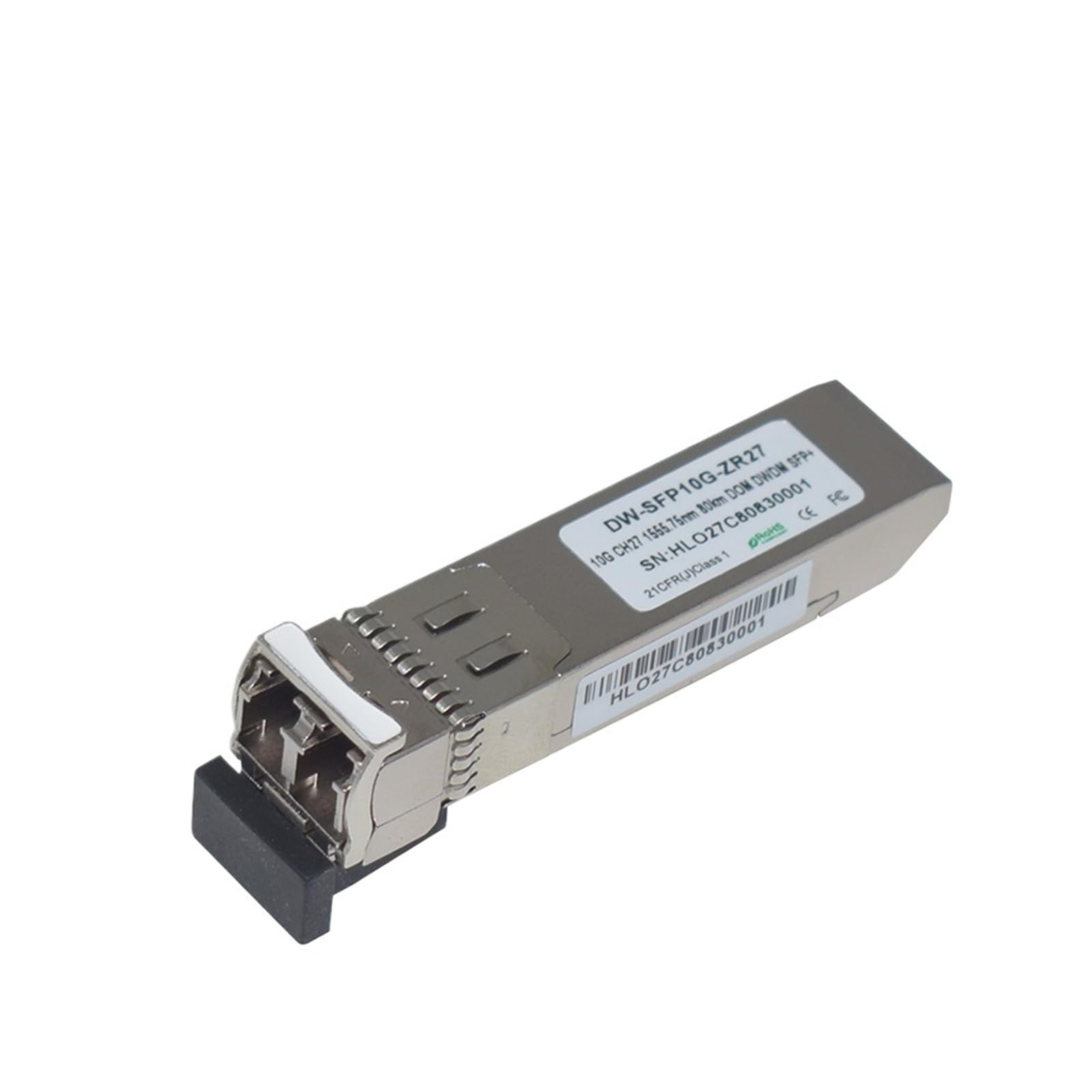 Transceptor óptico DWDM 10G SFP+ 80KM CH27 7