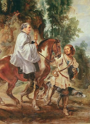 Art Mural Prêtre Rubens 60x90cm pour décoration salon moderne