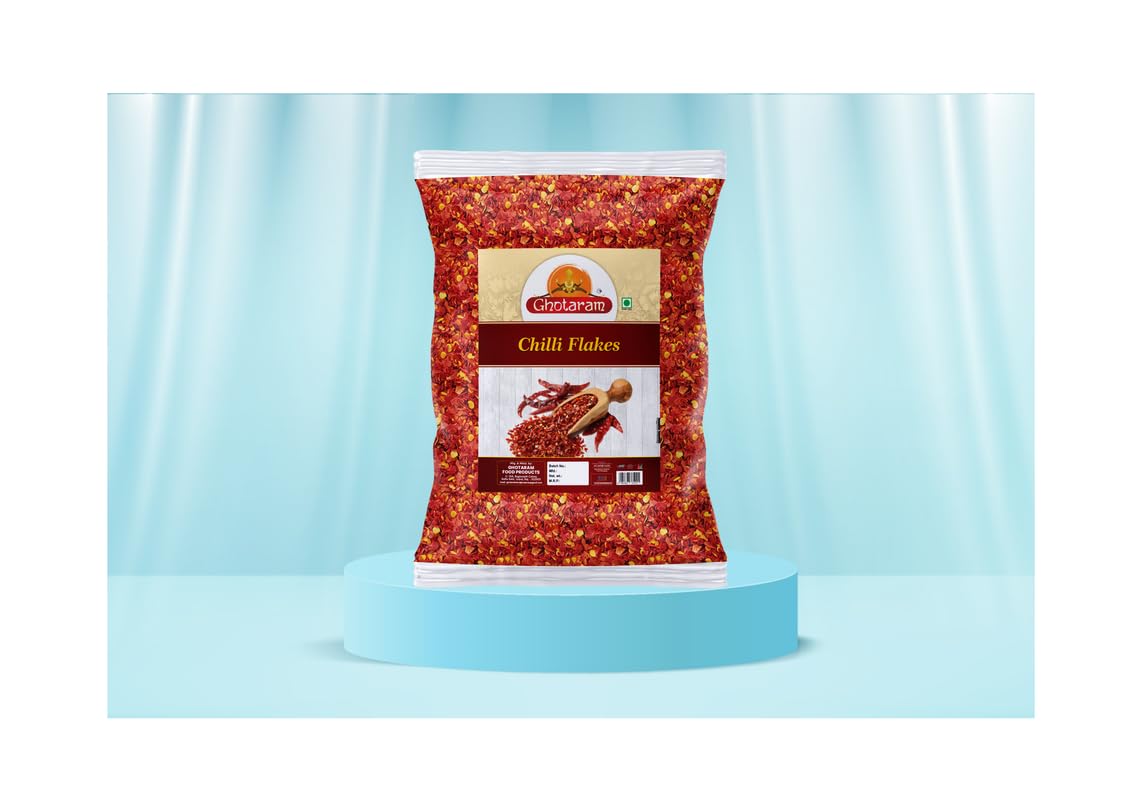 Amazon.com : Ghotaram Pizza Chilli, Dried Red Chilly Flakes