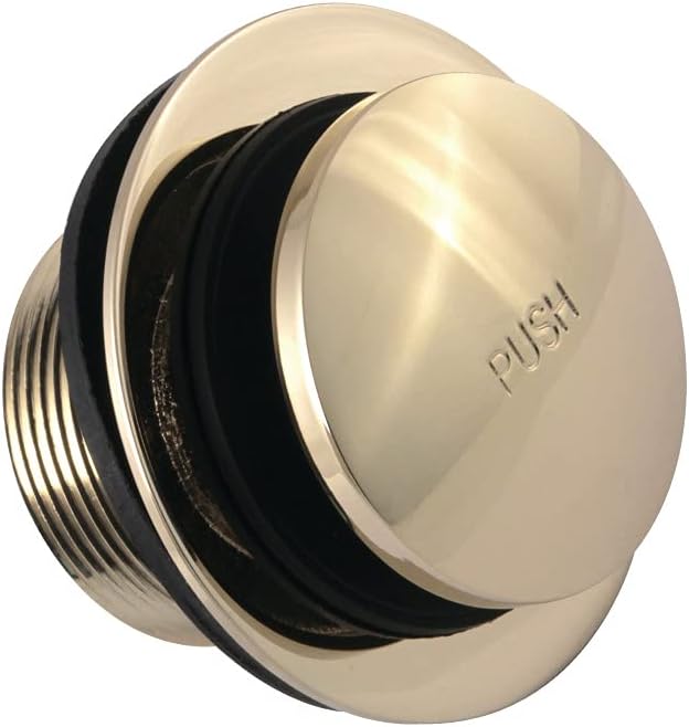 Kingston Brass DTT208 Tip-Toe Bath Tub Drain, Brushed Nickel - Drain Stoppers - 