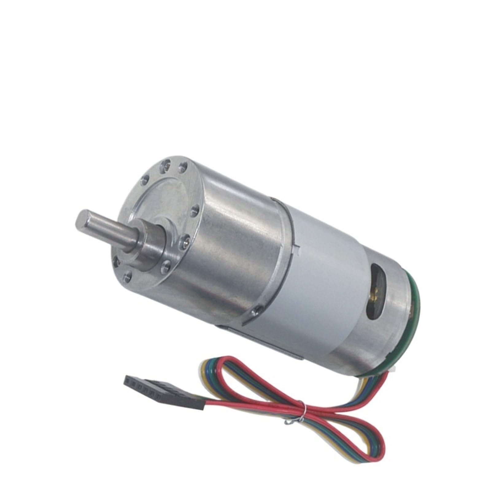 Motor con engranaje JGB37-545 de 24V y 46RPM con soporte metálico de alto par