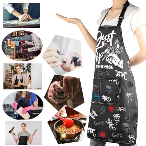 Tablier de tatouage style studio pour sessions de tatouage