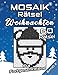 MOSAIK Rätsel Weihnachten: Logikrätsel mit spannenden Bilderrätseln für Fortgeschrittene | Gedächtnistraining für Erwachsene und Senioren (Mosaik Puzzles)