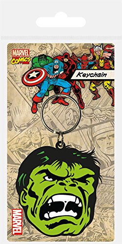 Preisvergleich Produktbild Pyramid International RK38311 - Marvel Comics Gummi-Schlüsselanhänger Hulk 6 cm