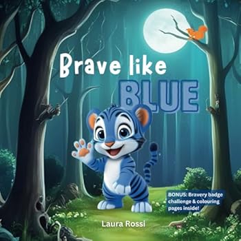 Paperback Brave like Blue Book