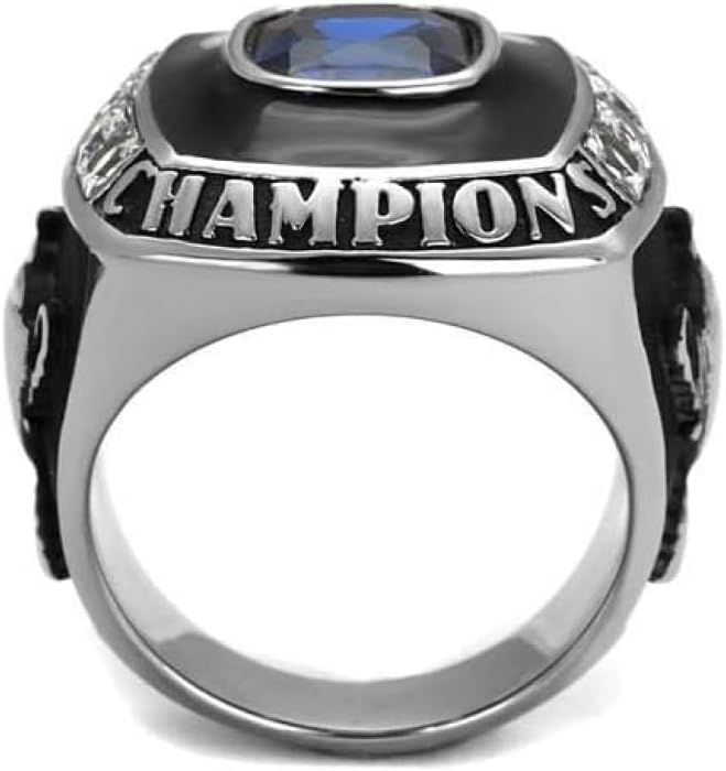 YVO Custom Championship Ring - Football, Basketball, Baseball, Hockey, Esports - Fantasy, Rec League, High School, College - Size 12