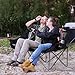 Bolosy 2 Person Camping Chair Camping Loveseat Oversized Double Folding Camping Chair Heavy Duty Two Person Camp Chair Love Seat Dou Chairs Sport Lawn Chair for Adults