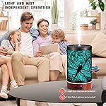 Essential Oils Diffuser,Aromatherapy Diffuser,Birthday for Women Mom Grandma,Metal Cool Mist Humidifier with 7 Colors Lights Waterless Auto Off Air Diffusers (Dragonfly) - Image 5