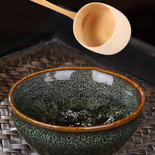 Cuchara de té de madera mini scoop para accesorios de ceremonia matcha 3
