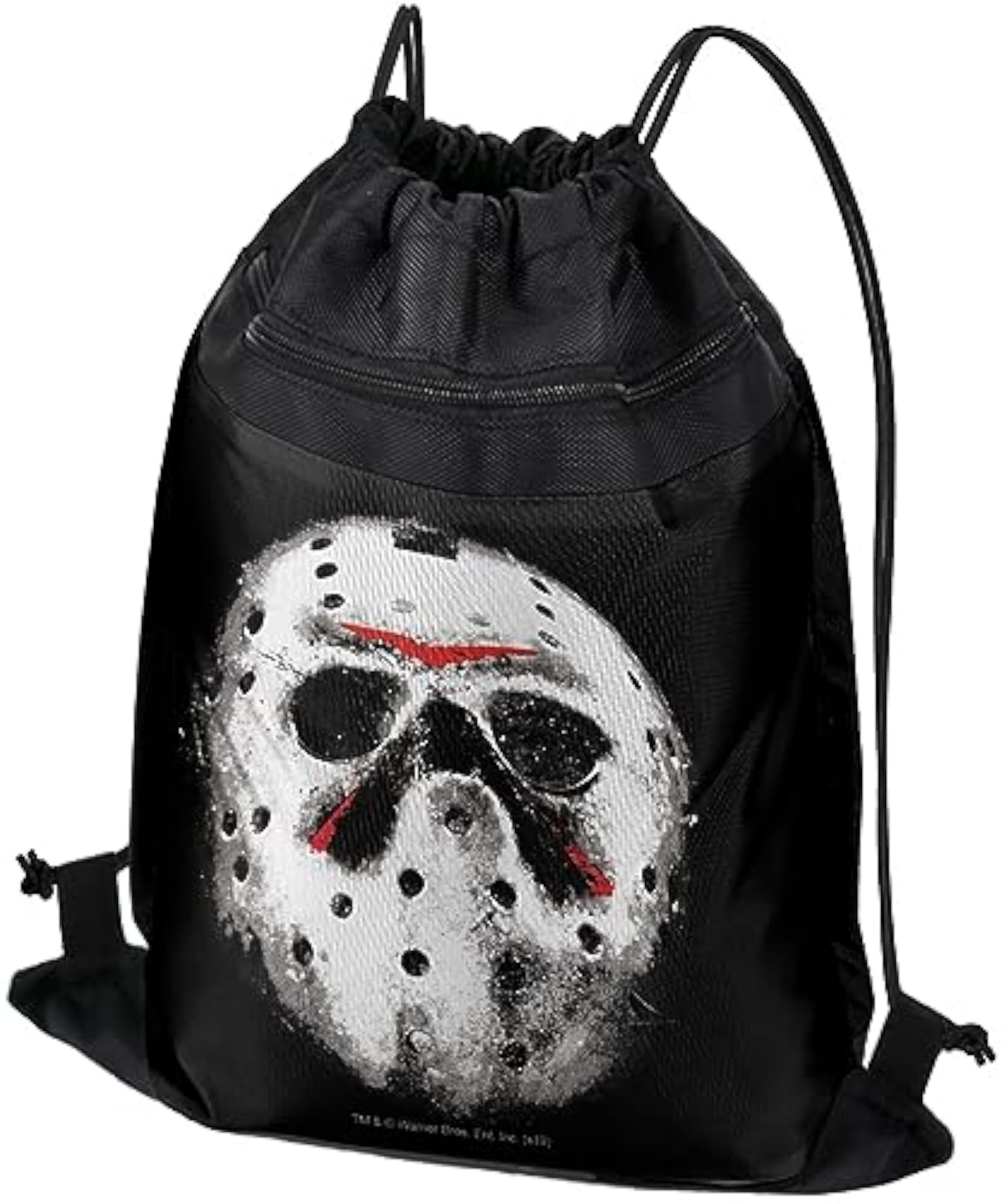 Friday The 13Th Jason Mask Drawstring Backpack
