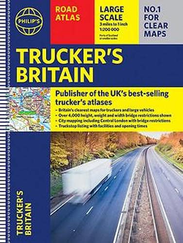 Philip's MapsPhilip's Trucker's Britain: (Spiral A3) (Philip's Road Atlases)