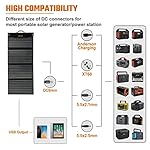 BALDR-120W-Portable-Solar-Panel-for-JackeryECOFLOWFlashfishROCKPALS-Power-Station-Generator-Foldable-Solar-Cell-Charger-with-2-USB-Ports-18V-DC-Output-for-RV-Boat-Car