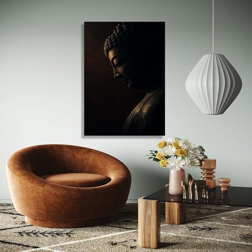Affiche Bouddha paisible pour deco murale de salon zen