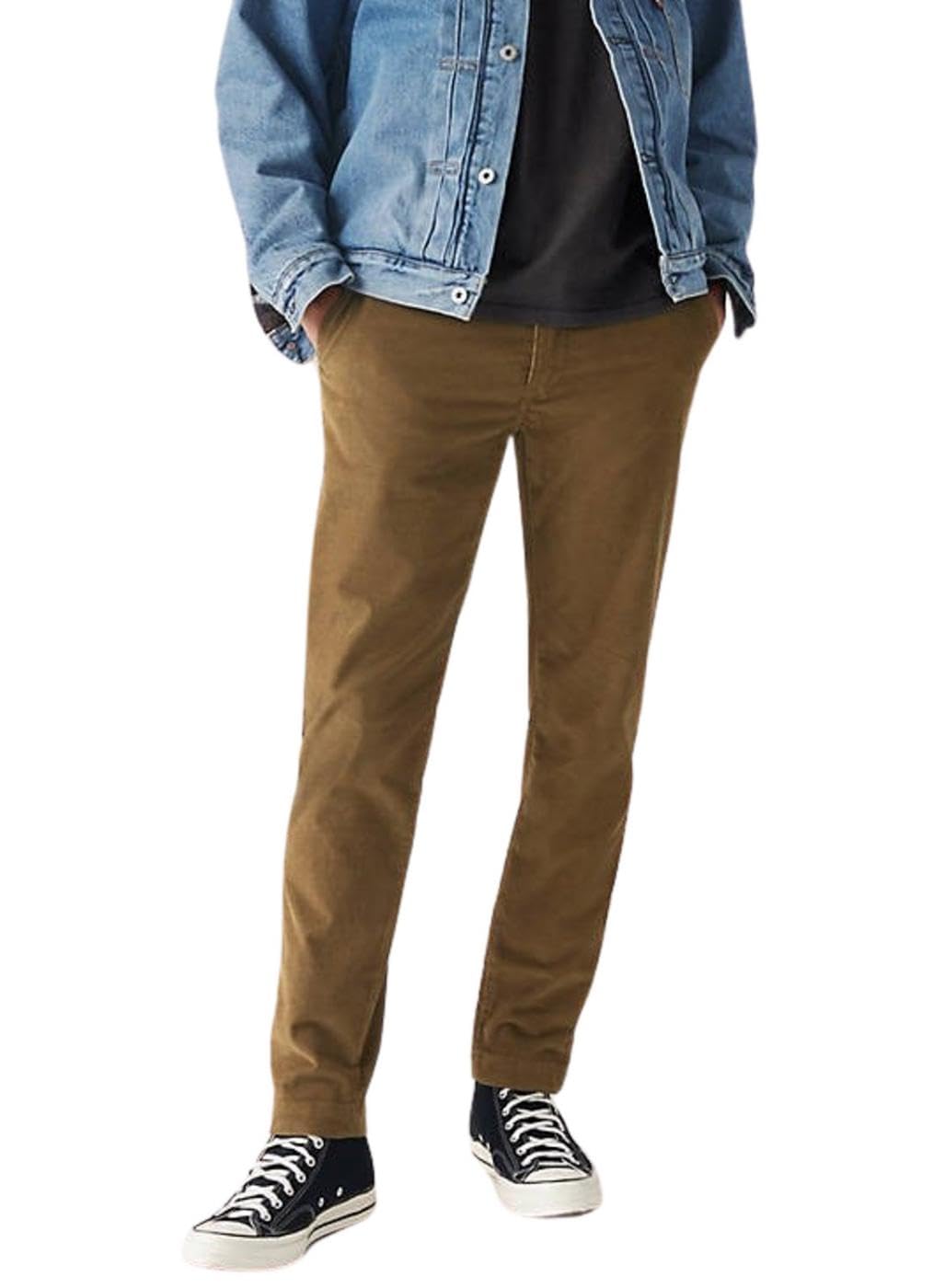 Levi's XX Chino Standard II, Pantaloni Uomo, Karla Brown S 14w Cord, 30W / 32L