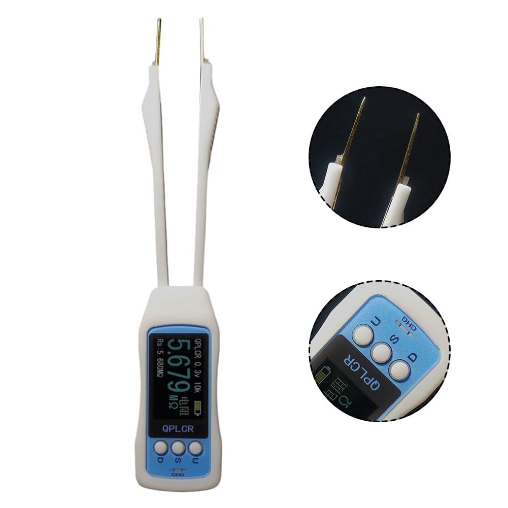 Messgerät, Pinzette, SMD-Tester, 3S-QPL-Brücke, 100 Hz - 10 kHz, genaue Messung, tragbares Werkzeug für Elektronik