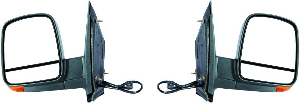 For GMC Savana 1500 Door Mirror 2008-2014 Pair Driver and Passenger Side Power Heated w/Signal Indicator GM1320397