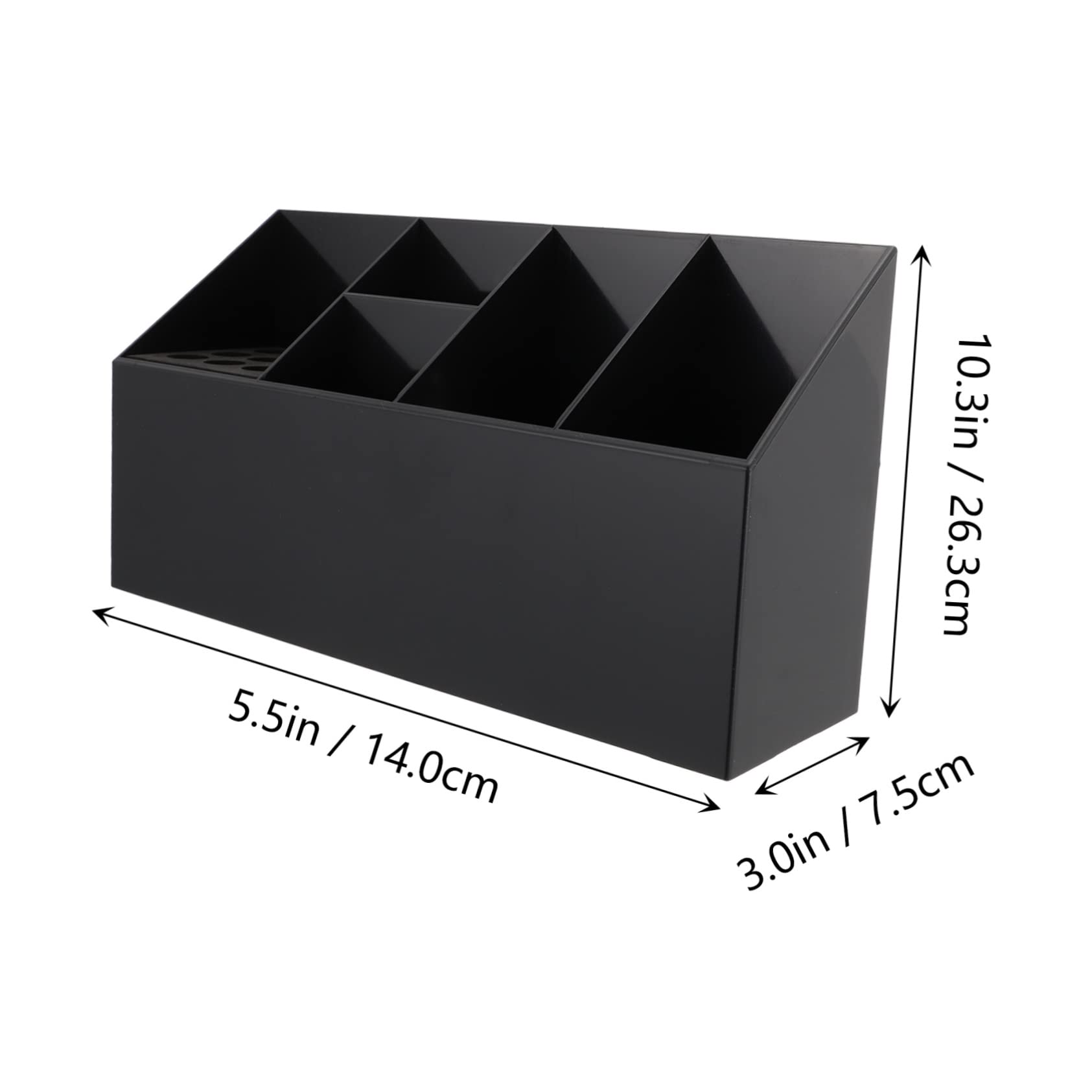 Baluue Hairdressing Tool Base Holder Hair Cutting Tool Box Scissors Stand Hair Salon Storage Box Abs Material